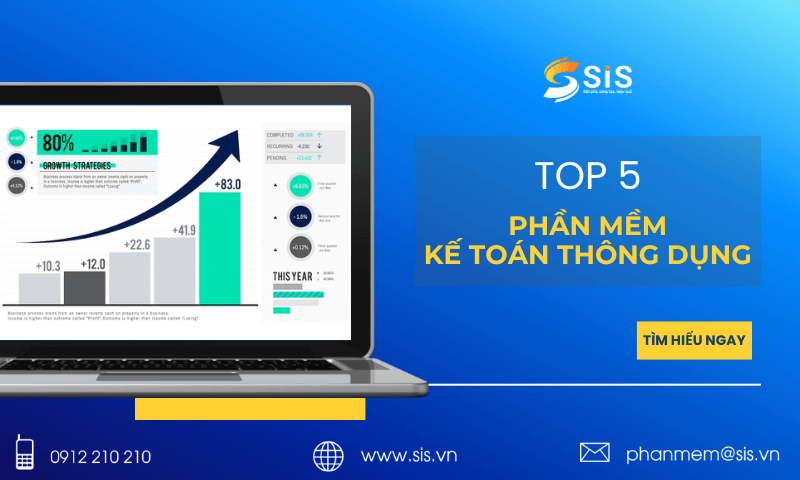 Tìm hiểu về Top 5 phần mềm kế toán thông dụng nhất